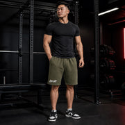 8PE SH!T Embroidered Fleece Shorts