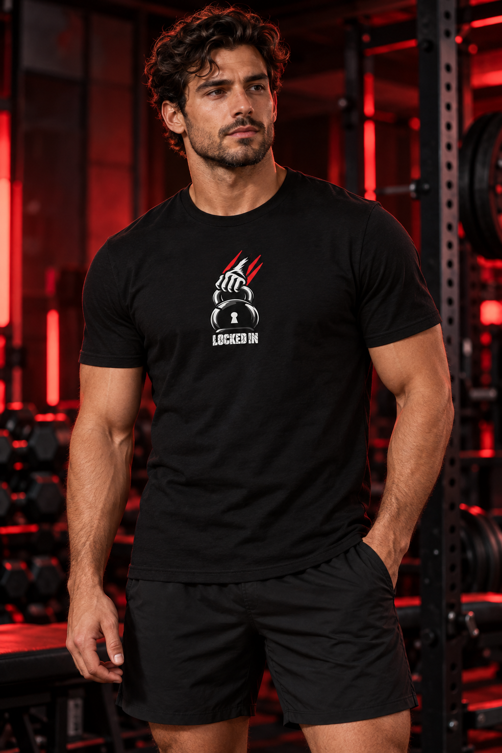 8PE Locked In Training Tee