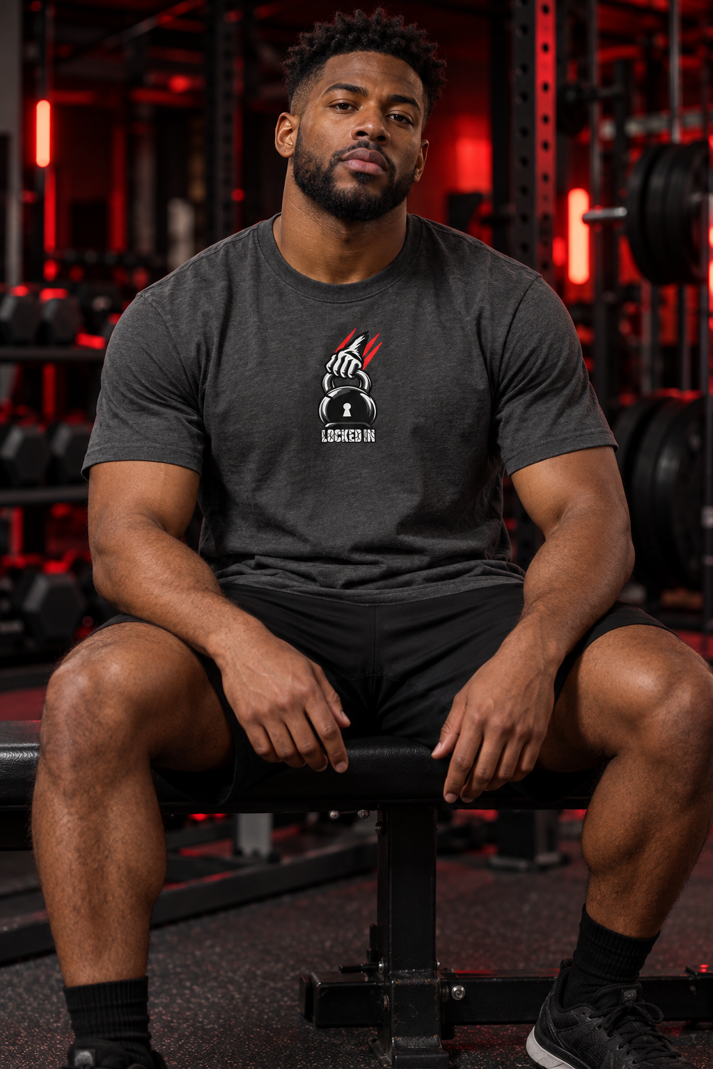 8PE Locked In Training Tee