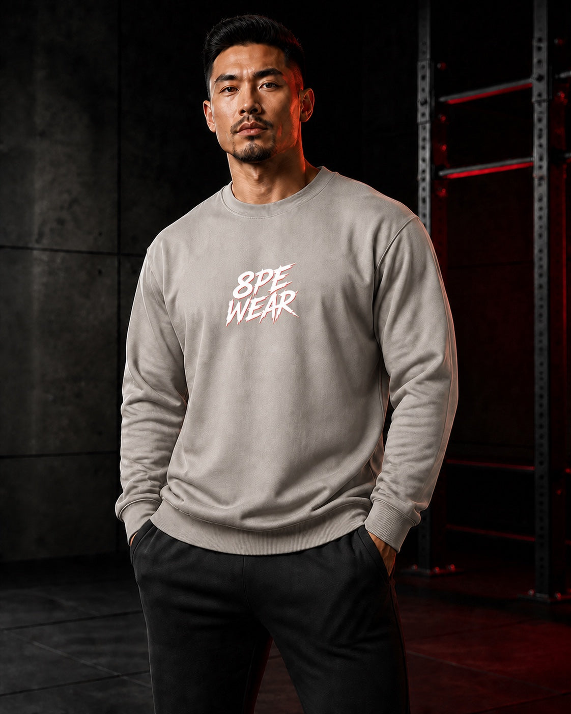 8PE Wear Foundational Midweight Crewneck